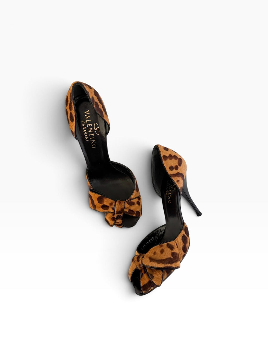 Valentino Garavani Cheetah Bow Heels