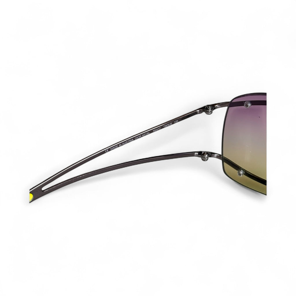 Dior Neon Wrap Sunglasses Fall 2000