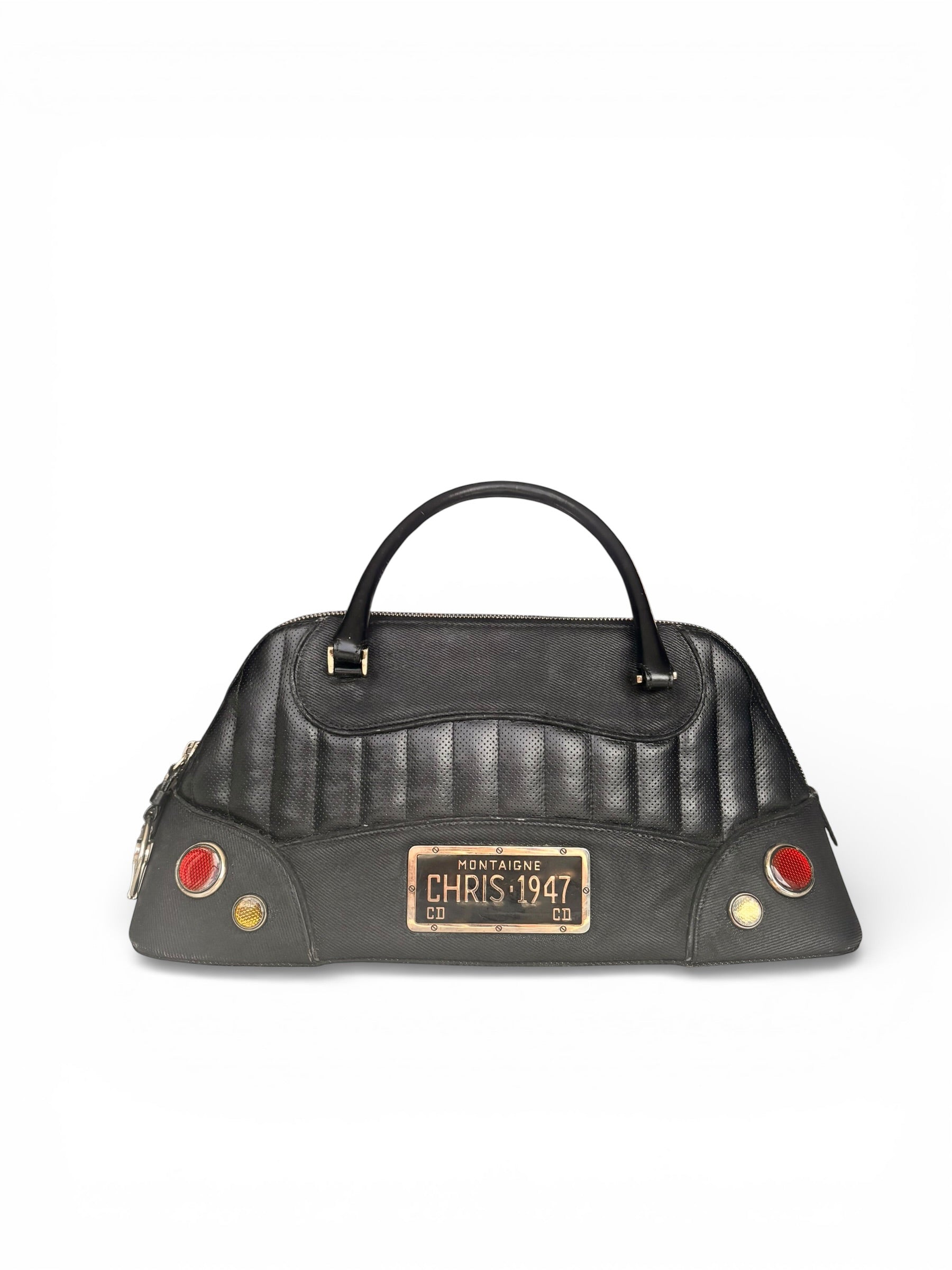 2001 Dior Galliano Cadillac Bowling Bag