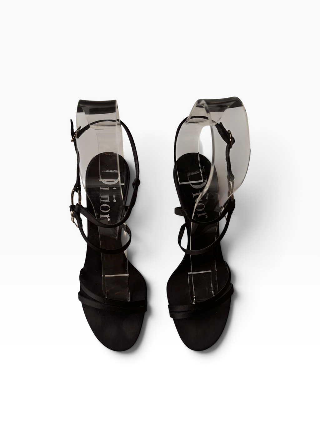 Dior Galliano Spell-Out Charm Heels
