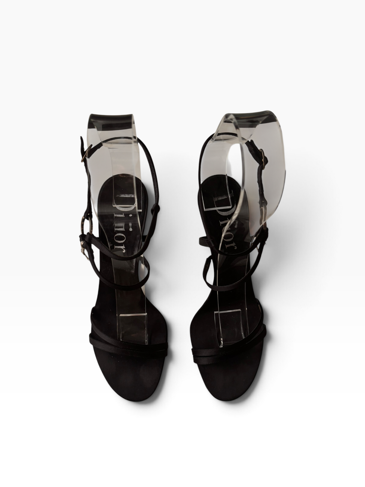 Dior Galliano Spell-Out Charm Heels