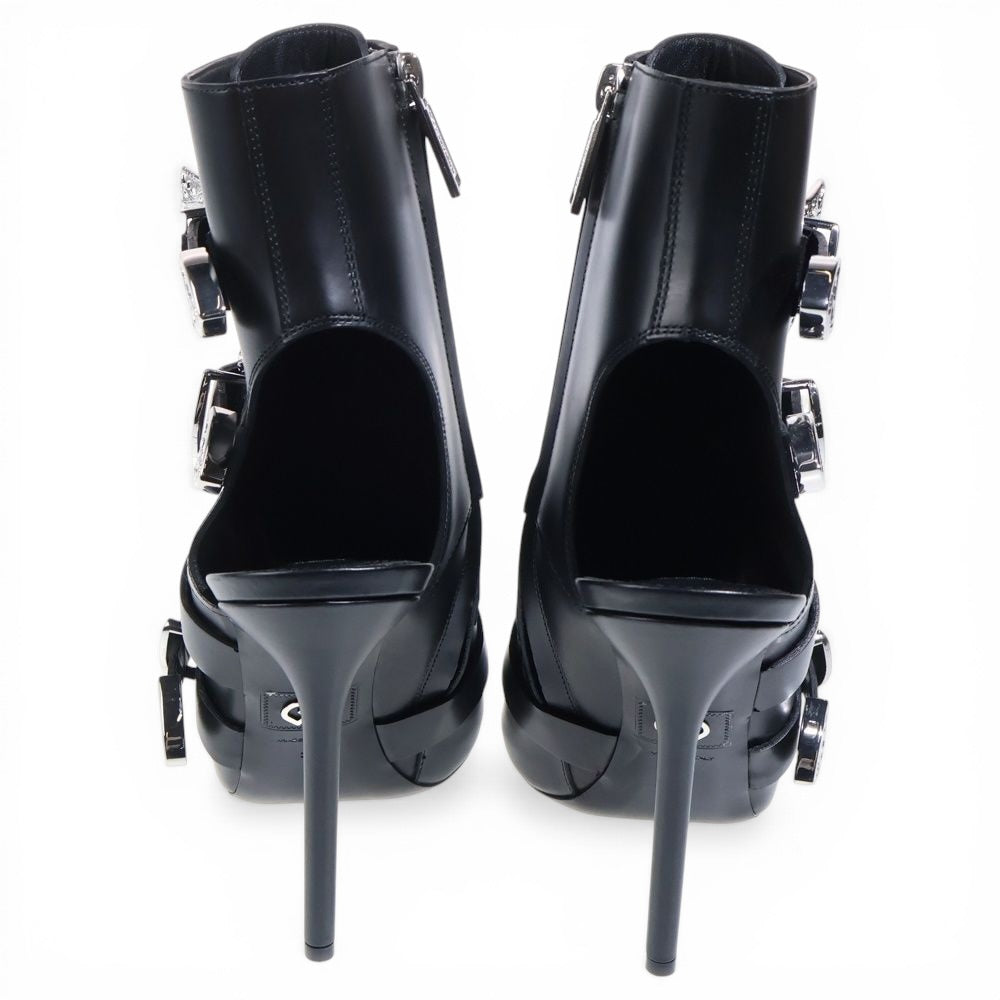 Dsquared2 S/S 2018 Gothika Buckle Heels 39