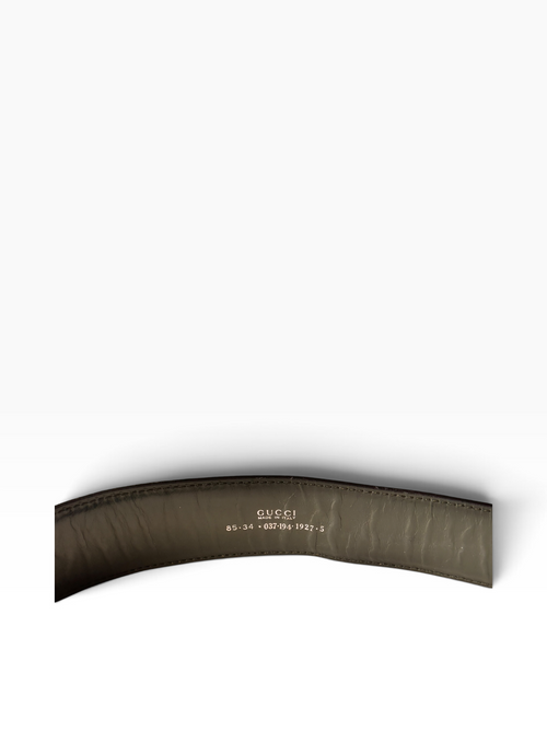 1995 Gucci Suede Horsebit Belt