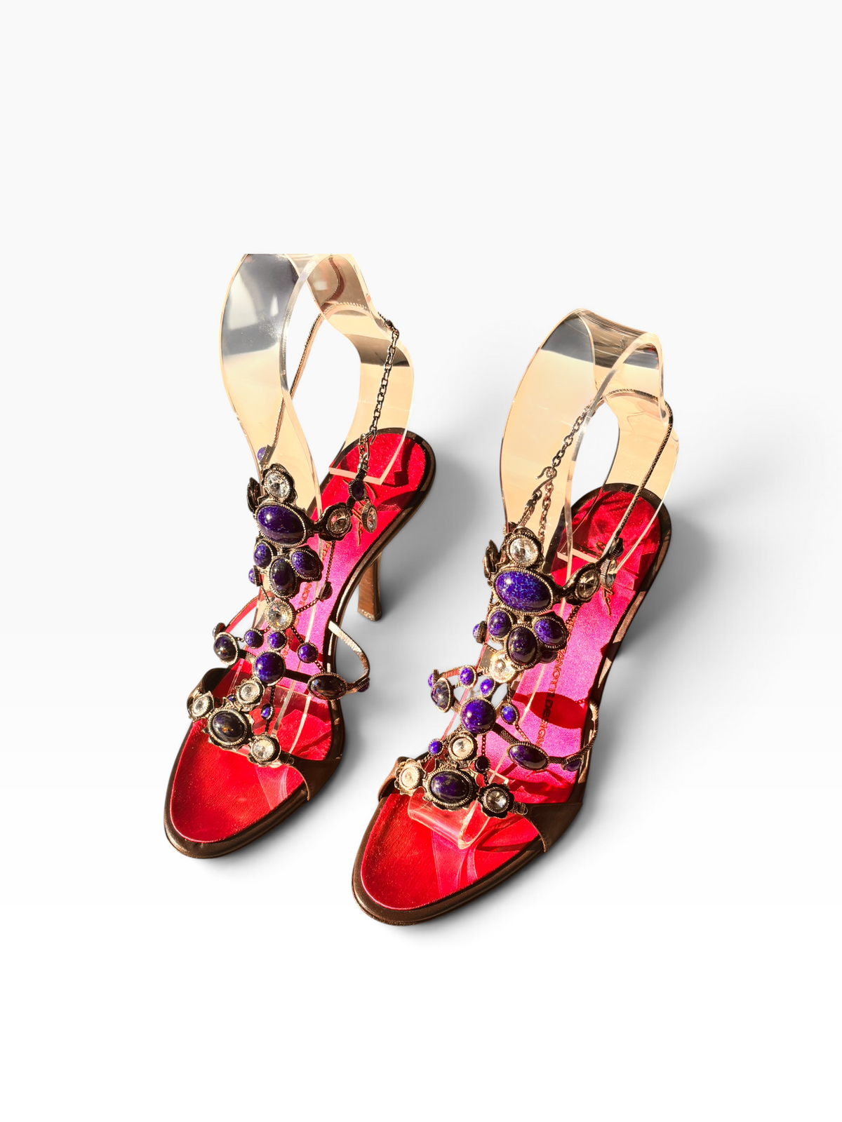 Giuseppe Zanotti Gemstone Heels
