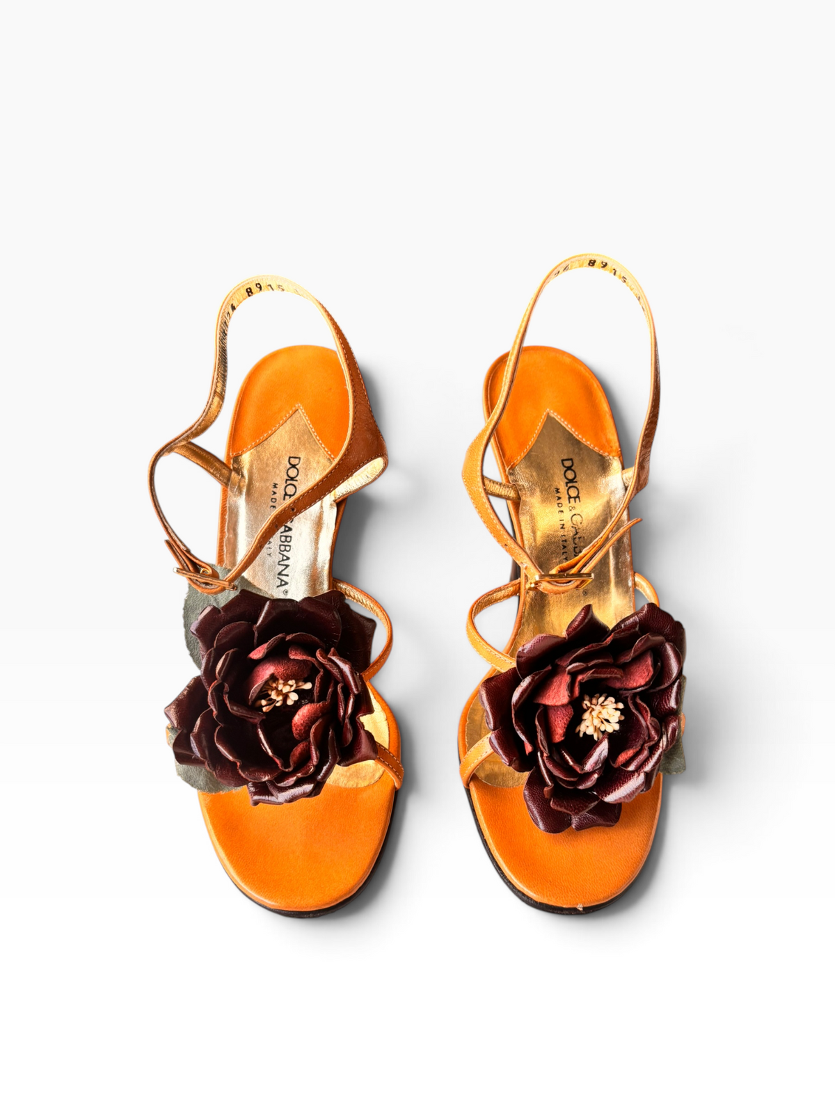 Dolce & Gabbana Hibiscus Heels