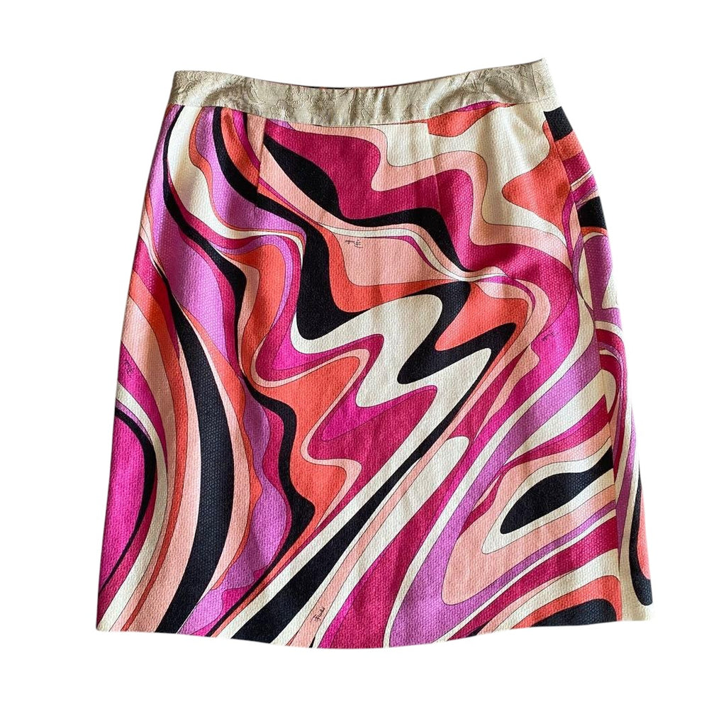 Emilio Pucci Pink Mini Skirt