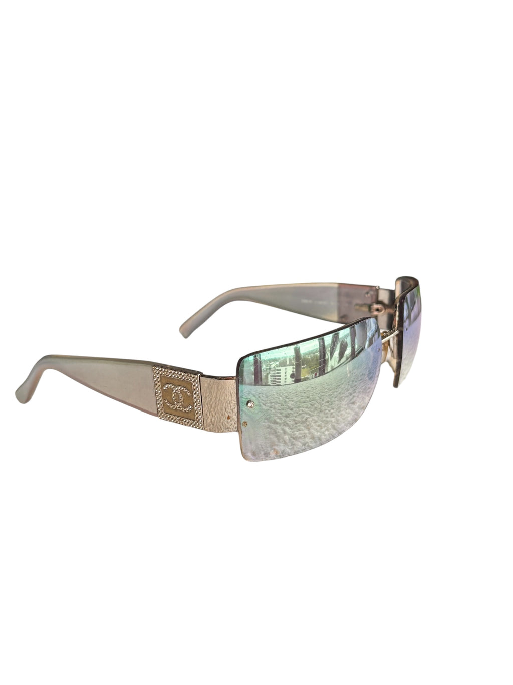 Chanel Iridescent Crystal Sunglasses