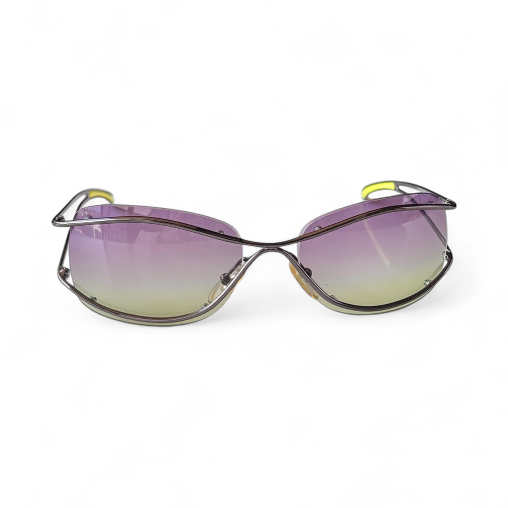 Dior Neon Wrap Sunglasses Fall 2000