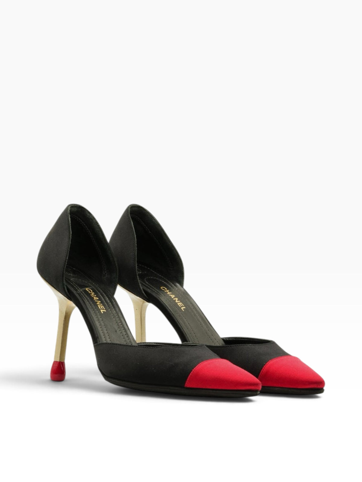 2000s Chanel Match Stick Heels