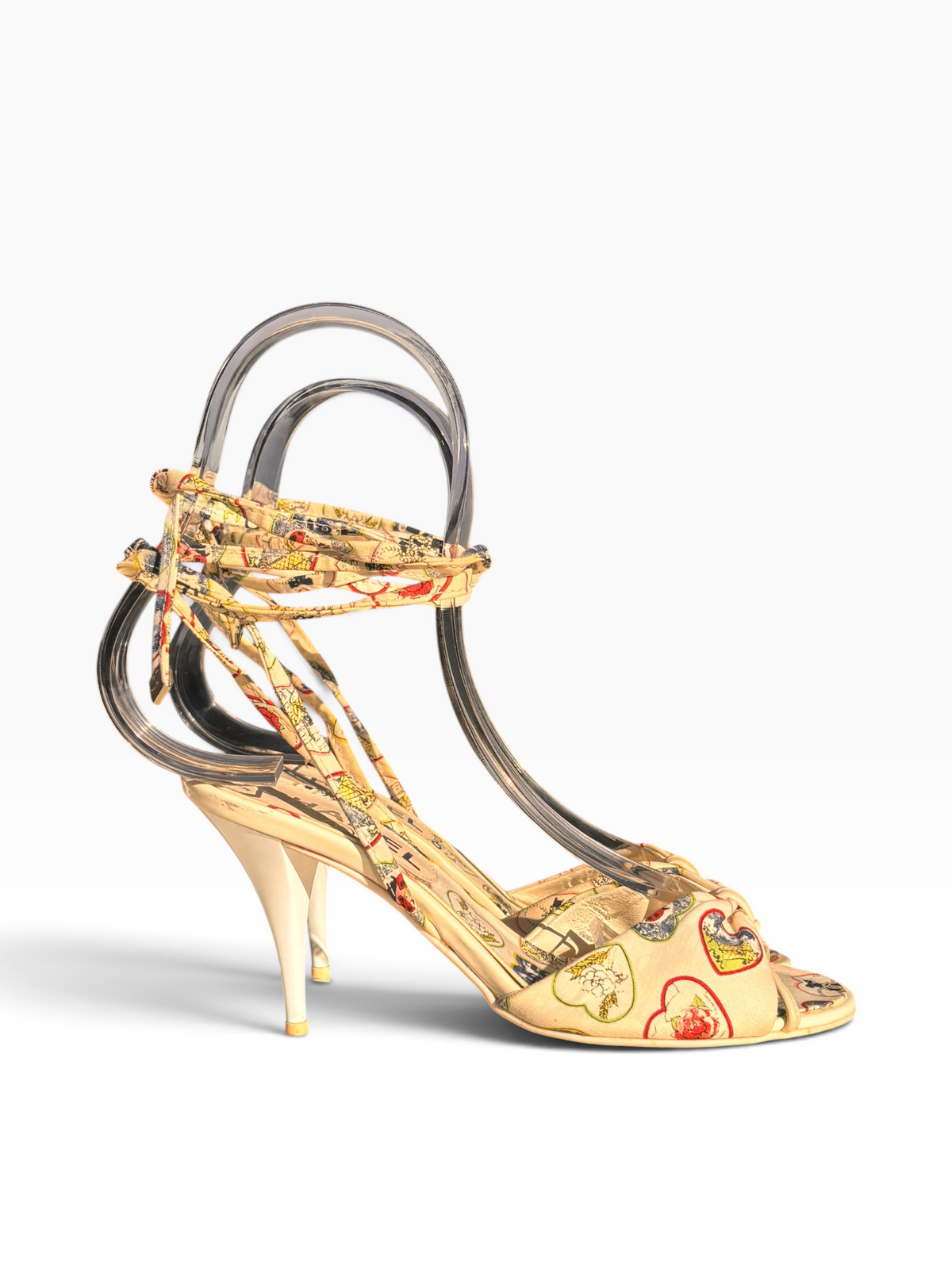S/S 2006 Chanel Valentine Motif Mules