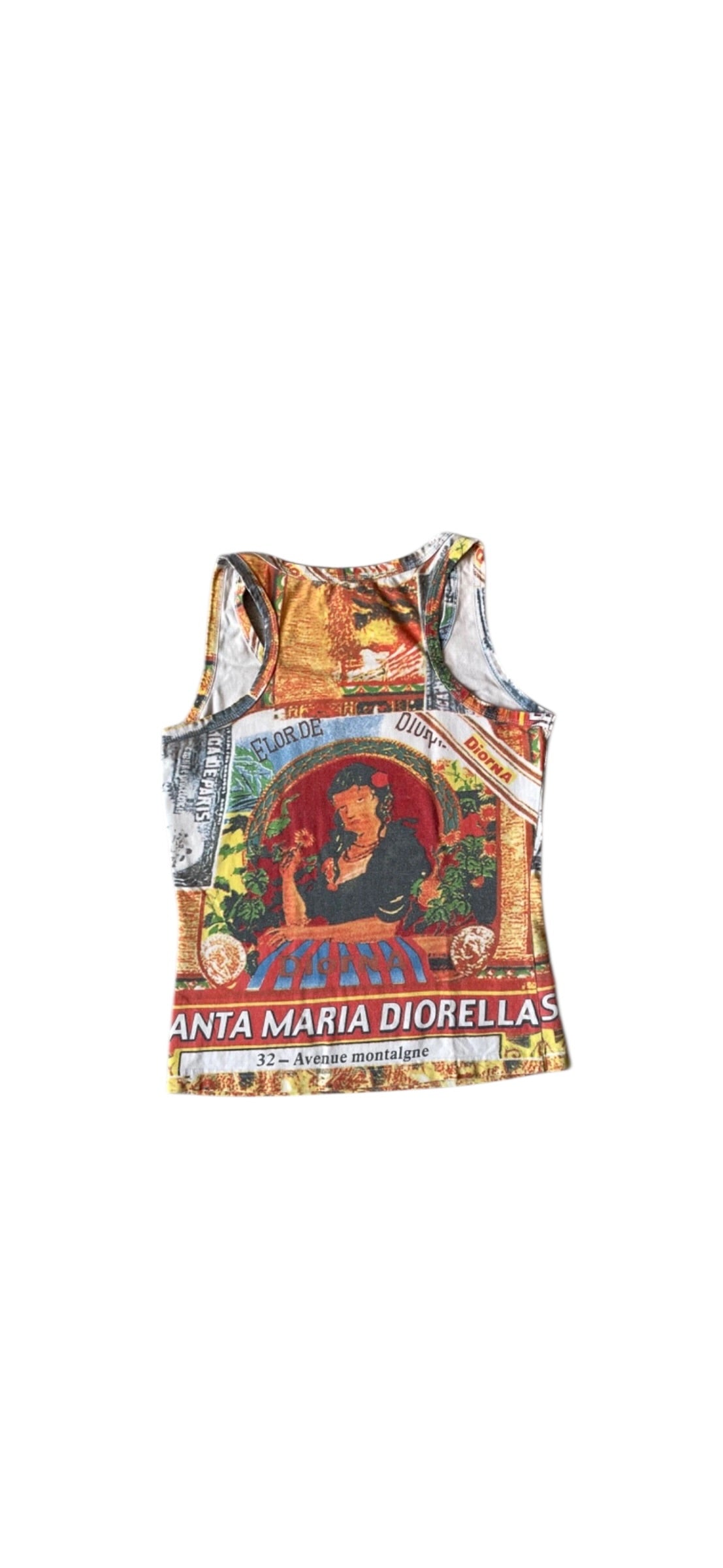 Christian Dior Galliano Santa Maria Diorella Top