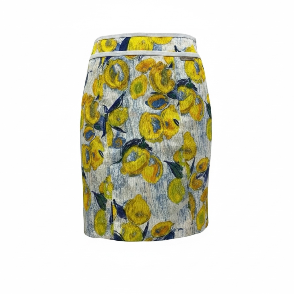 2000s Blumarine Lemon Skirt