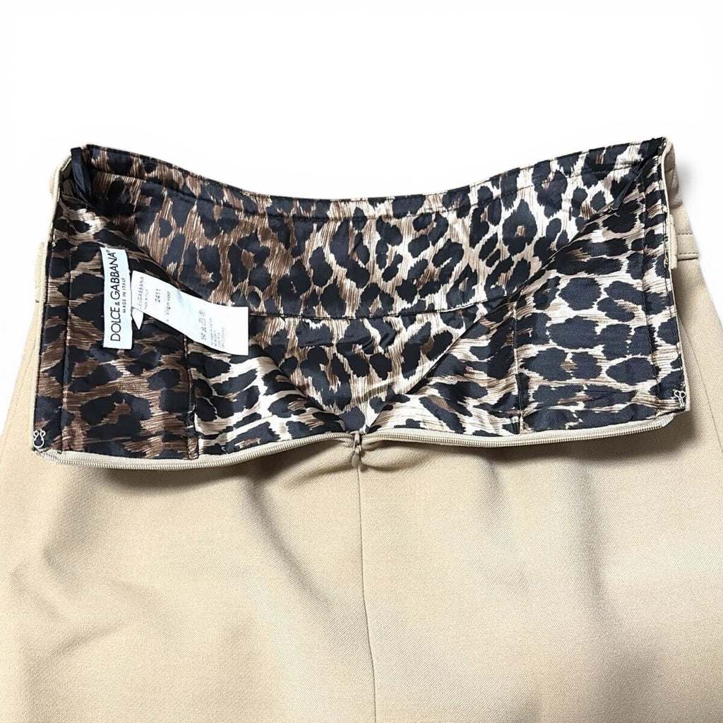 Dolce & Gabbana Wool Skirt