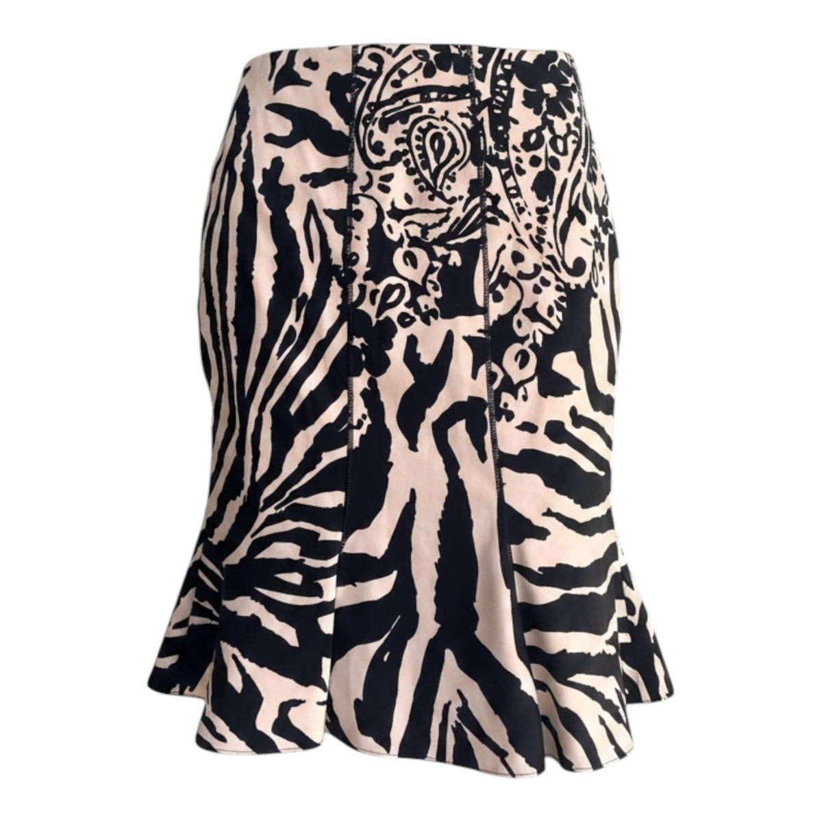 2000s Blumarine Zebra Skirt