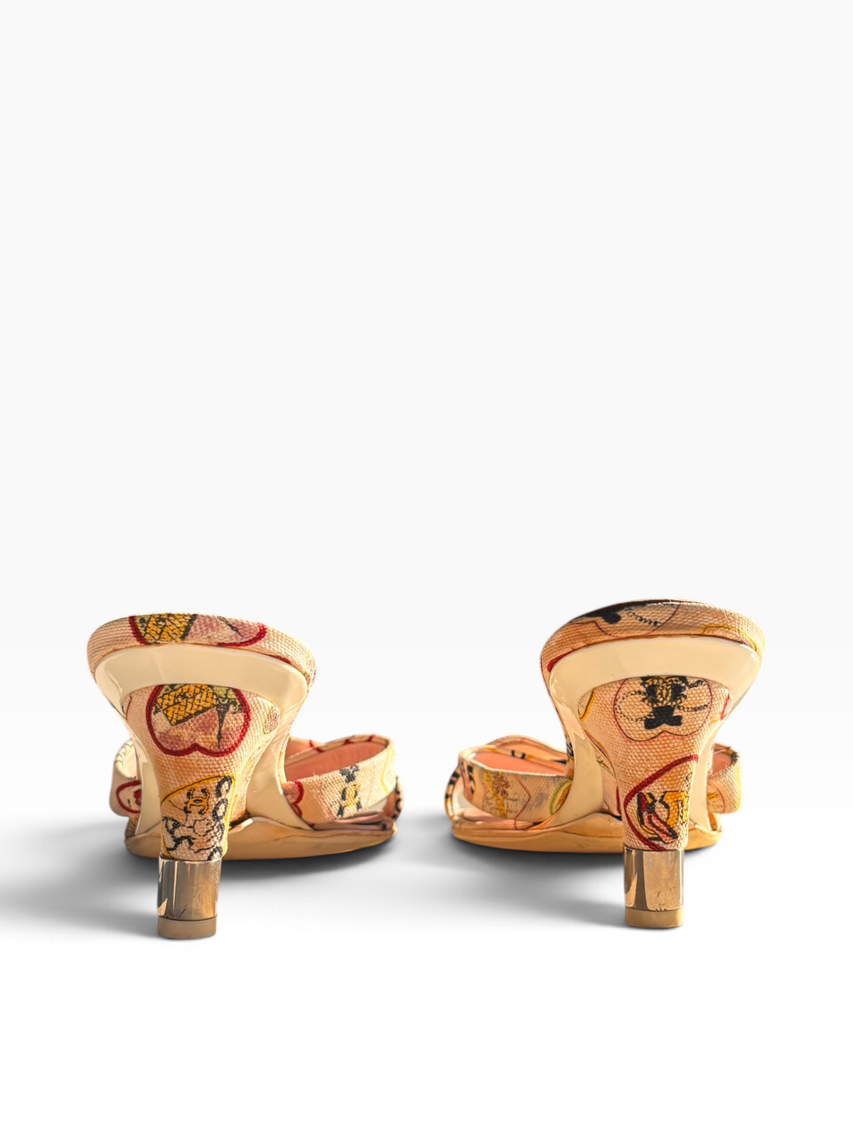 2006 Chanel Valentine Mules