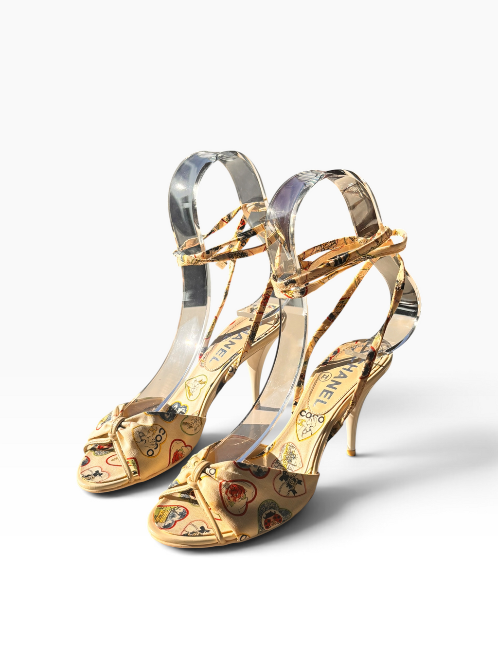 S/S 2006 Chanel Valentine Motif Mules