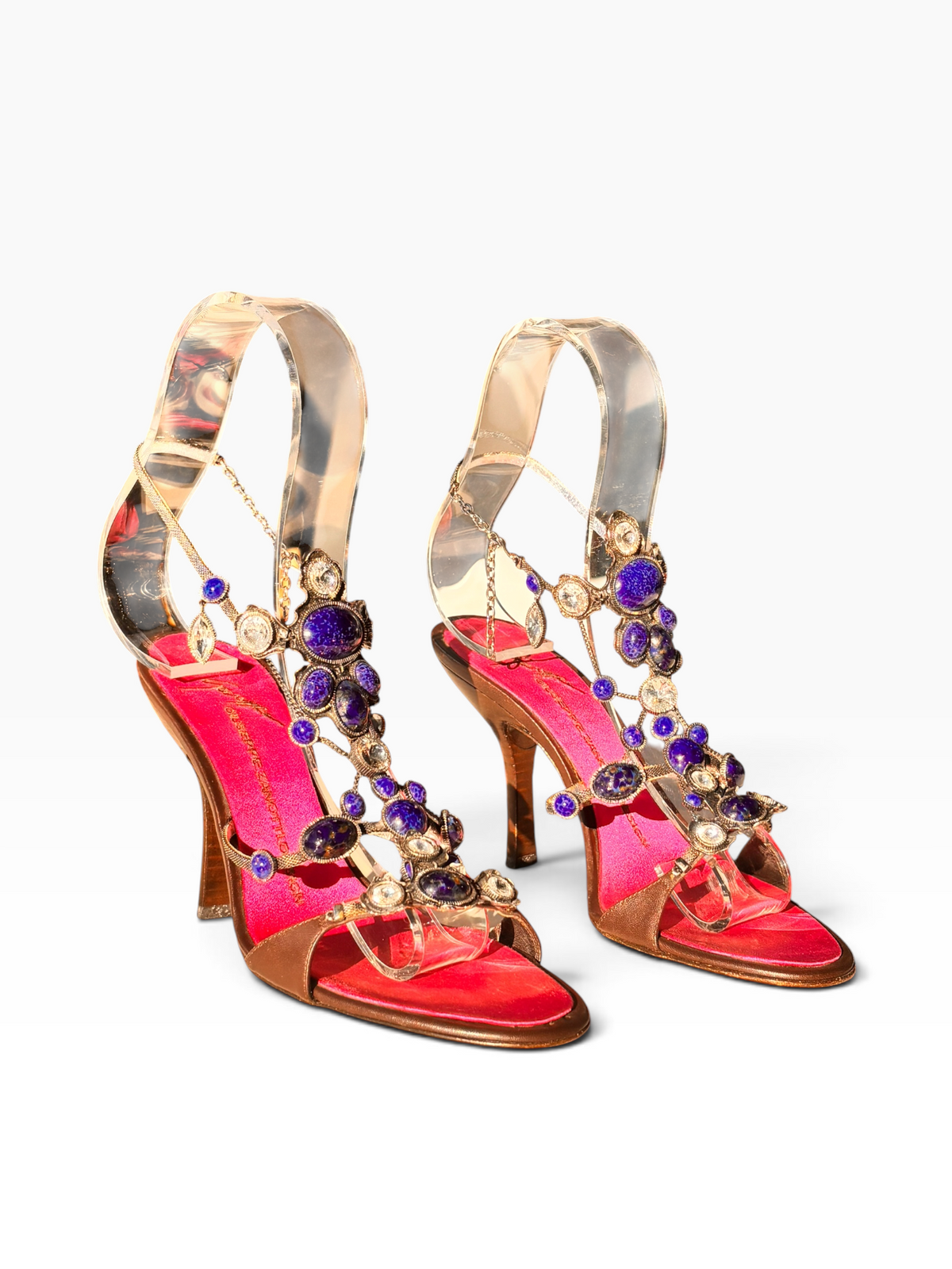 Giuseppe Zanotti Gemstone Heels
