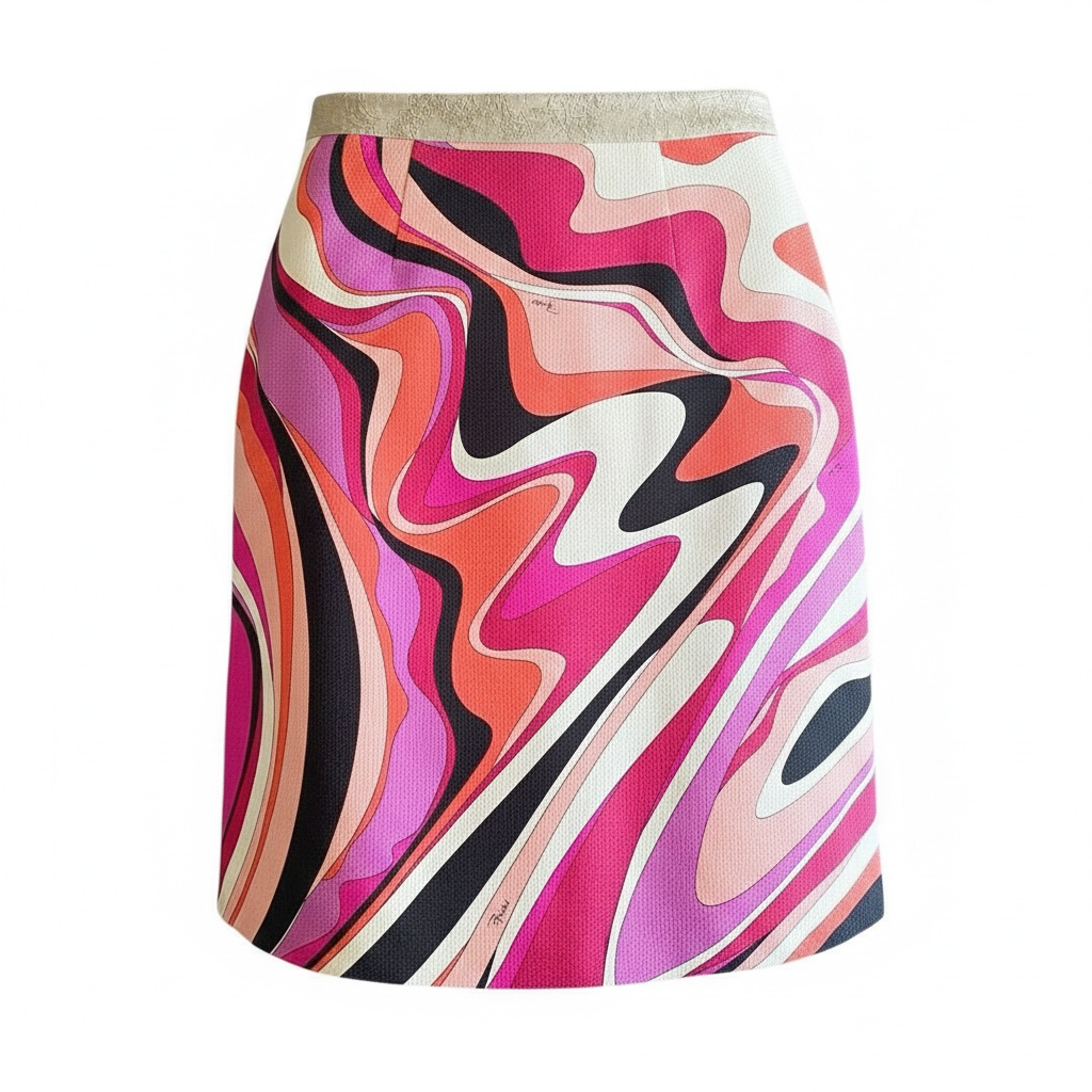 Emilio Pucci Pink Mini Skirt