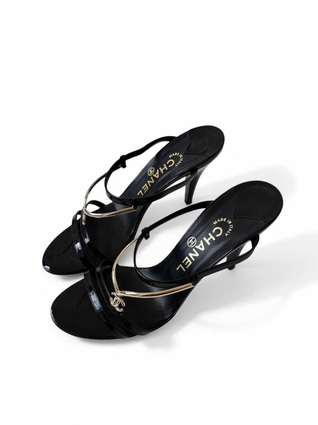 Chanel Resort 2008 CC Charm Heels EU 37