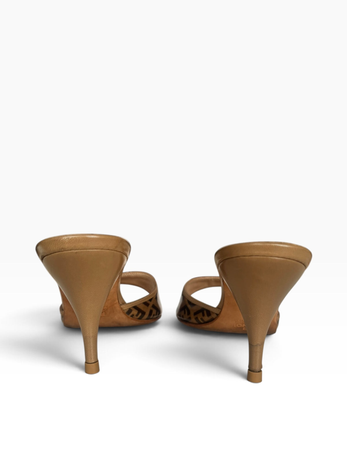 Fendi Monogram Mules