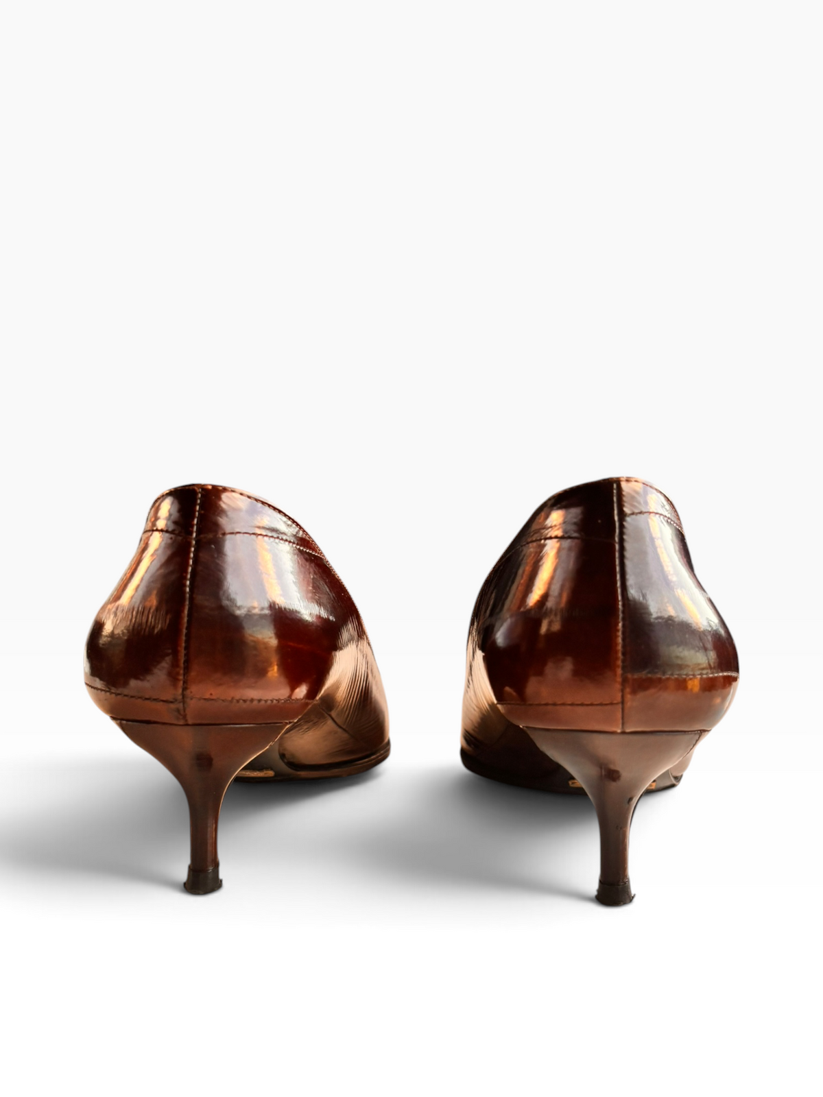 Dolce & Gabbana Brown Pointed Mules