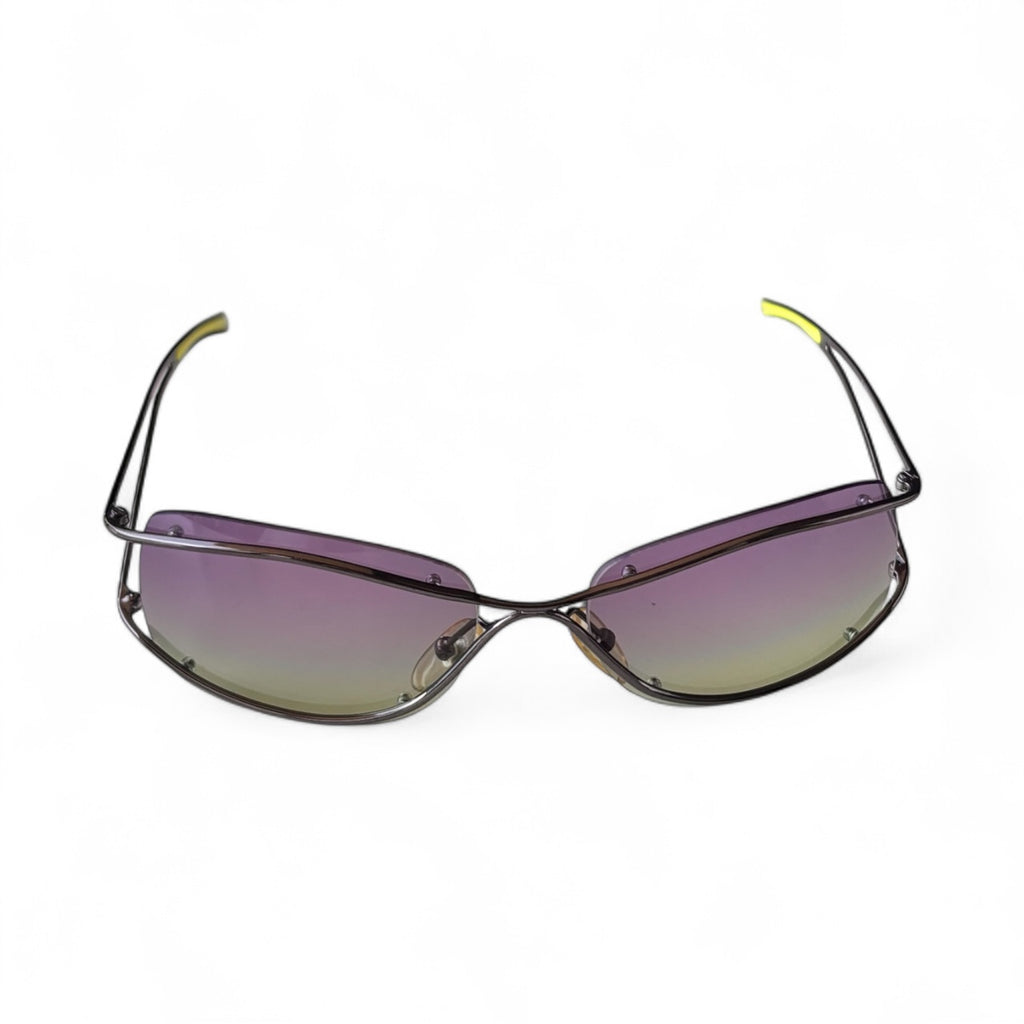 Dior Neon Wrap Sunglasses Fall 2000
