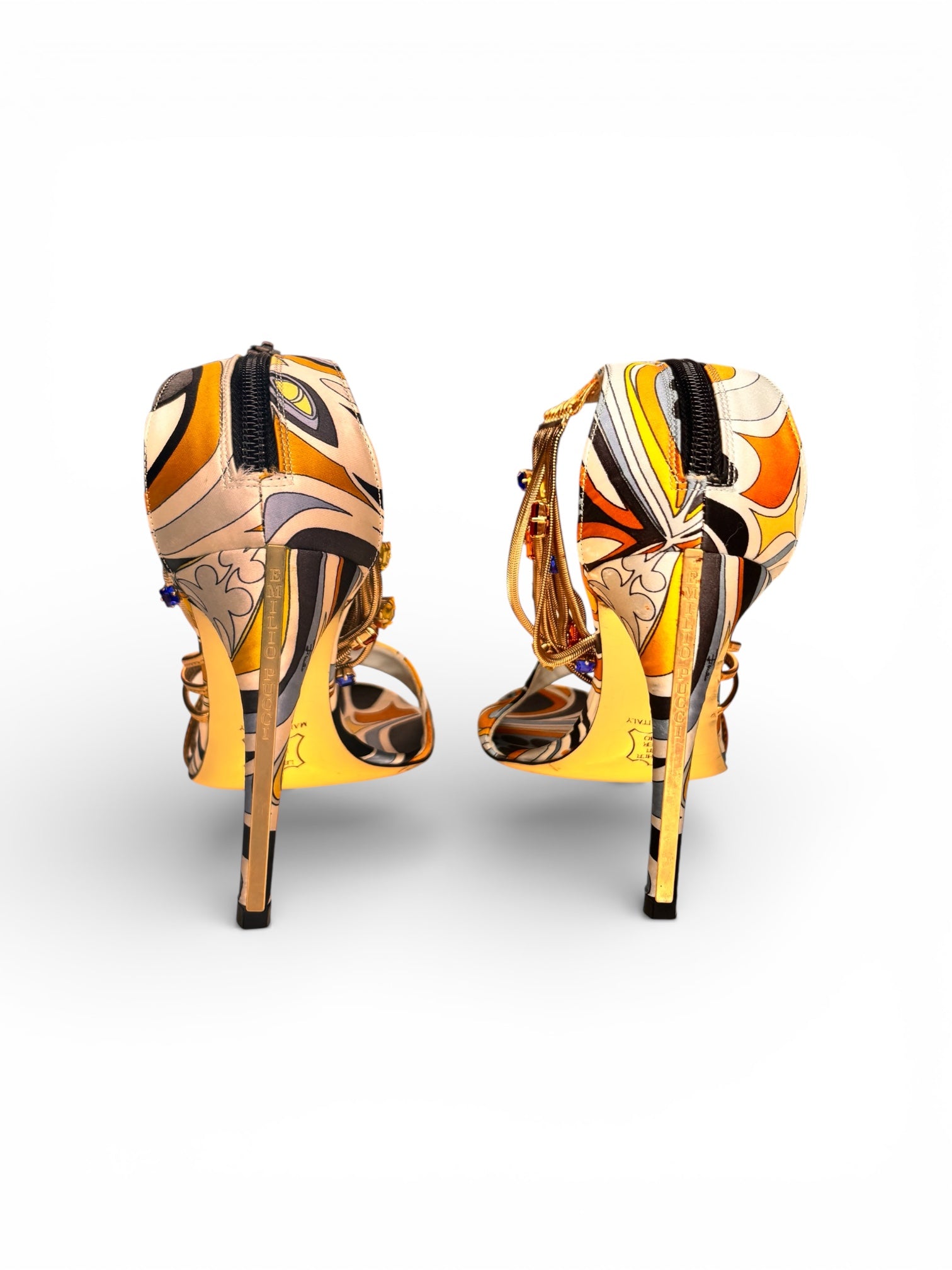 Emilio Pucci Ankle Cuff Heels EU 38