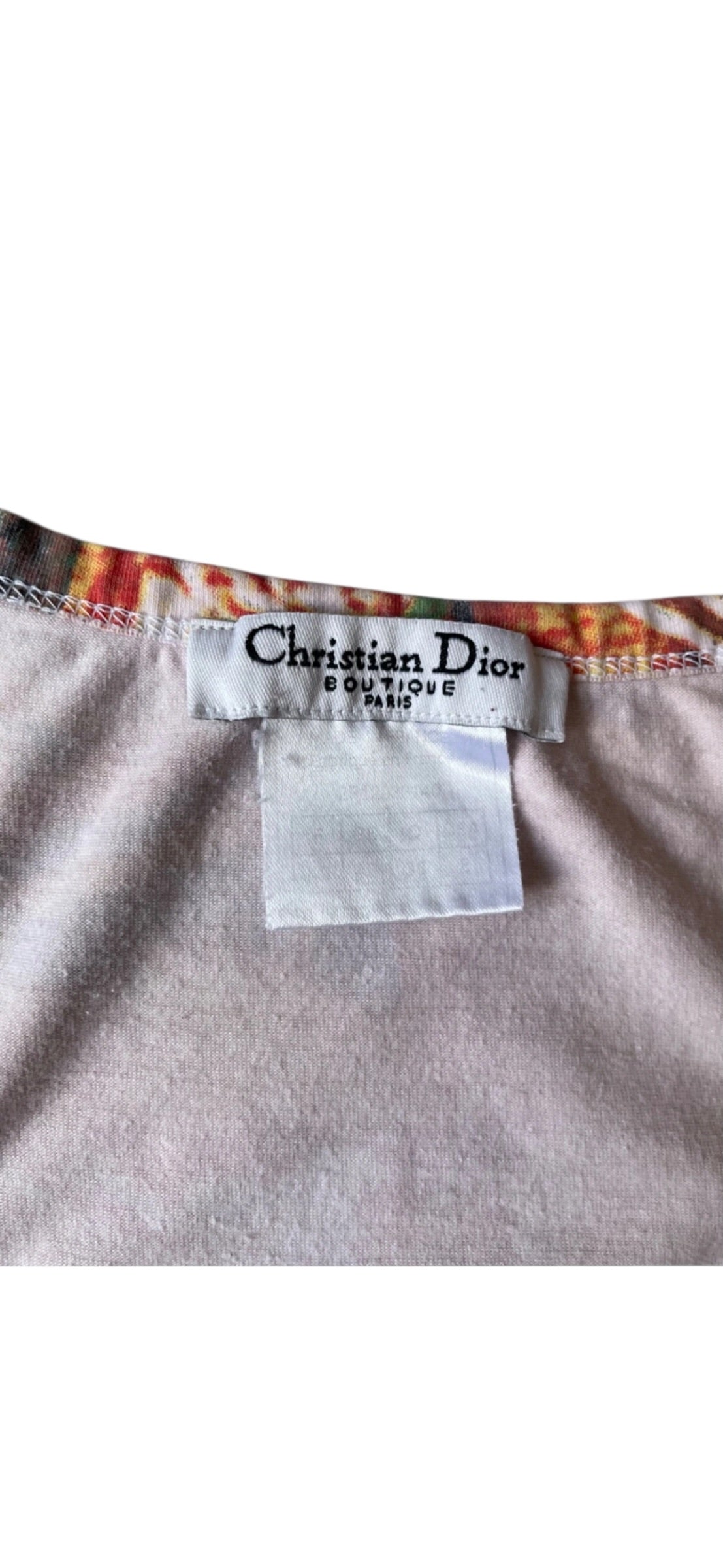 Christian Dior Galliano Santa Maria Diorella Top