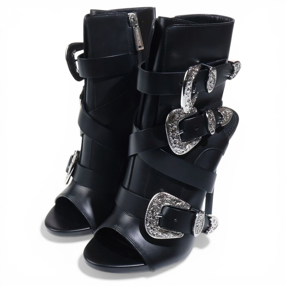 Dsquared2 S/S 2018 Gothika Buckle Heels 39