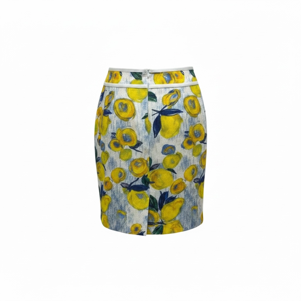 2000s Blumarine Lemon Skirt