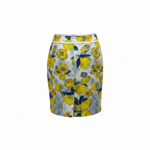 2000s Blumarine Lemon Skirt