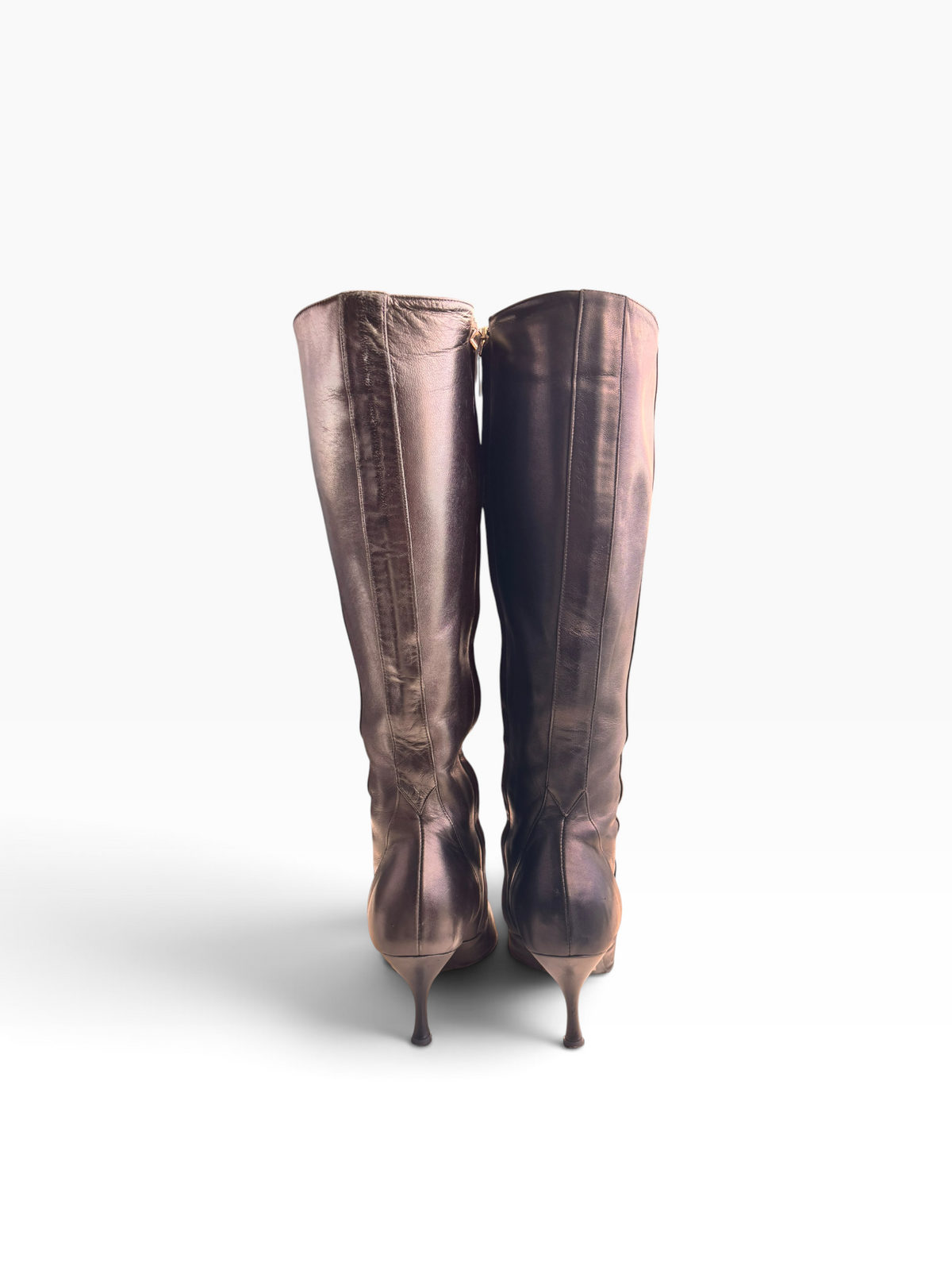 Dolce & Gabbana Chocolate Brown Boots