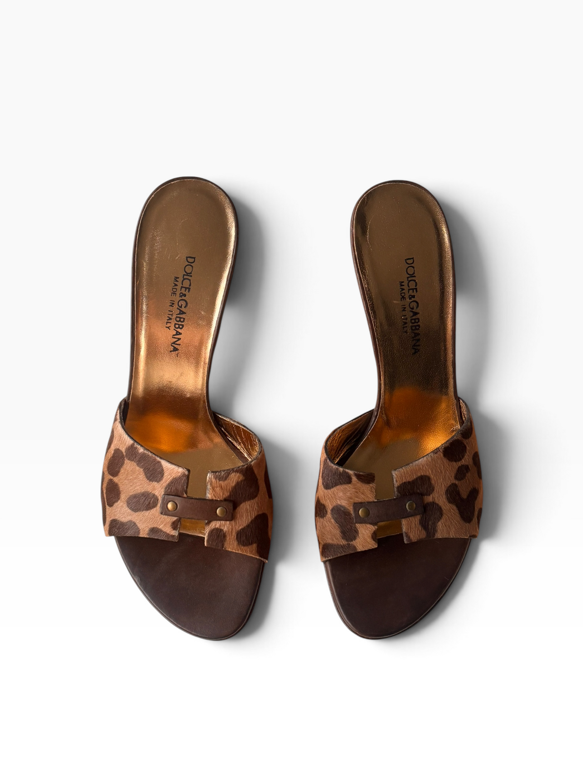 Dolce & Gabbana Leopard Mules