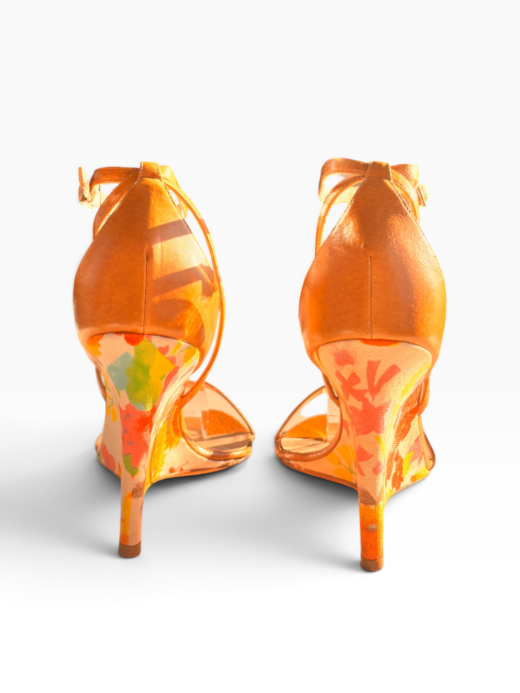 2005 Dior Galliano Floral Wedges