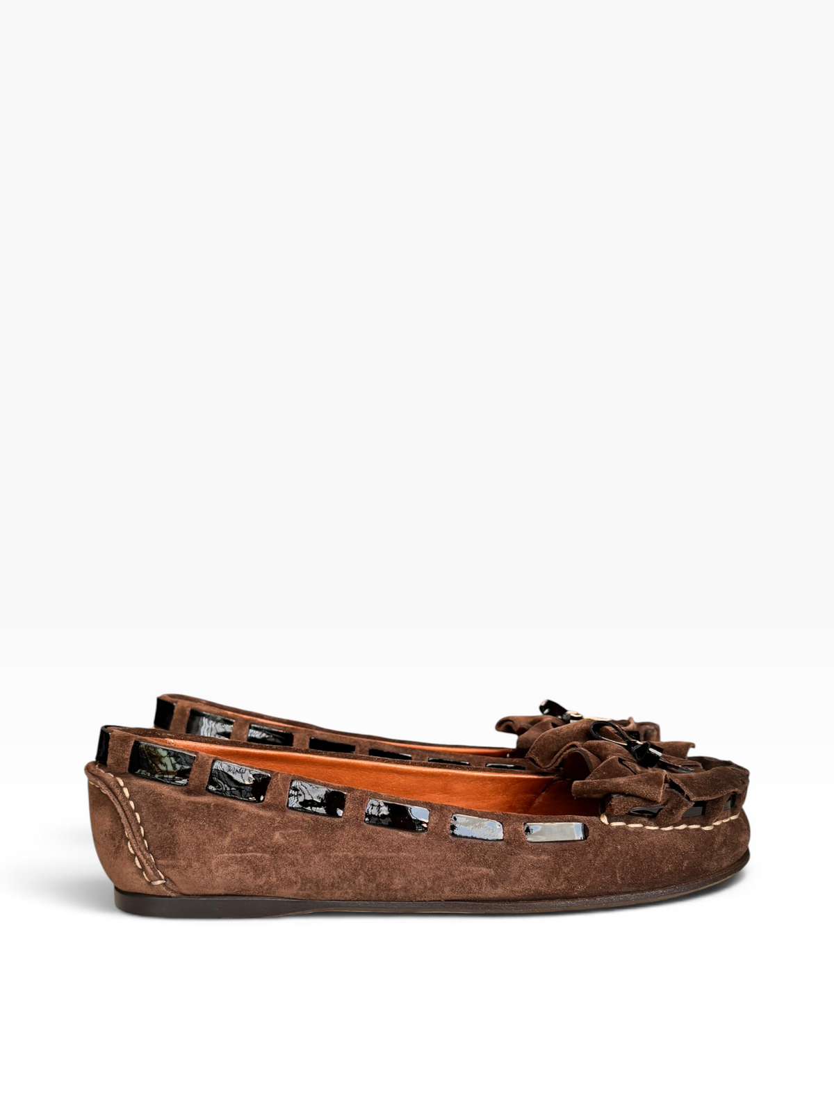 Dolce & Gabbana Suede Ballet Flats