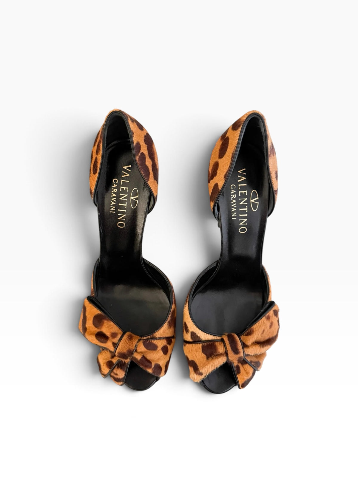 Valentino Garavani Cheetah Bow Heels