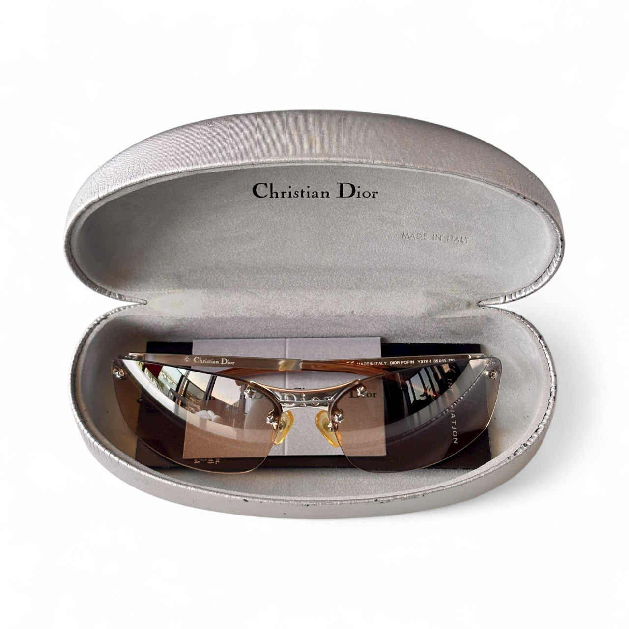 Dior Brown Minipop Sunglasses