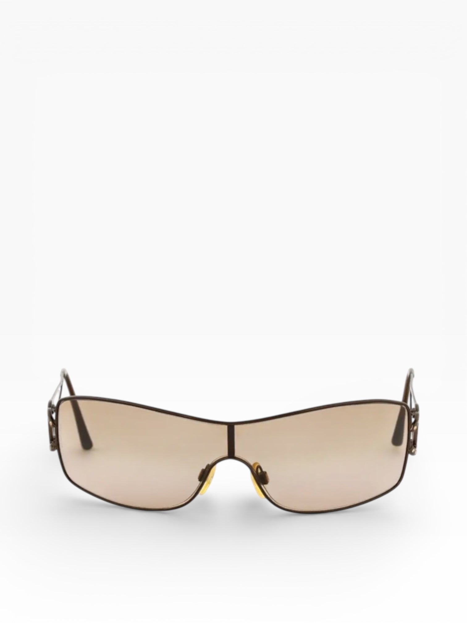 Chanel Shield Amber Sunglasses