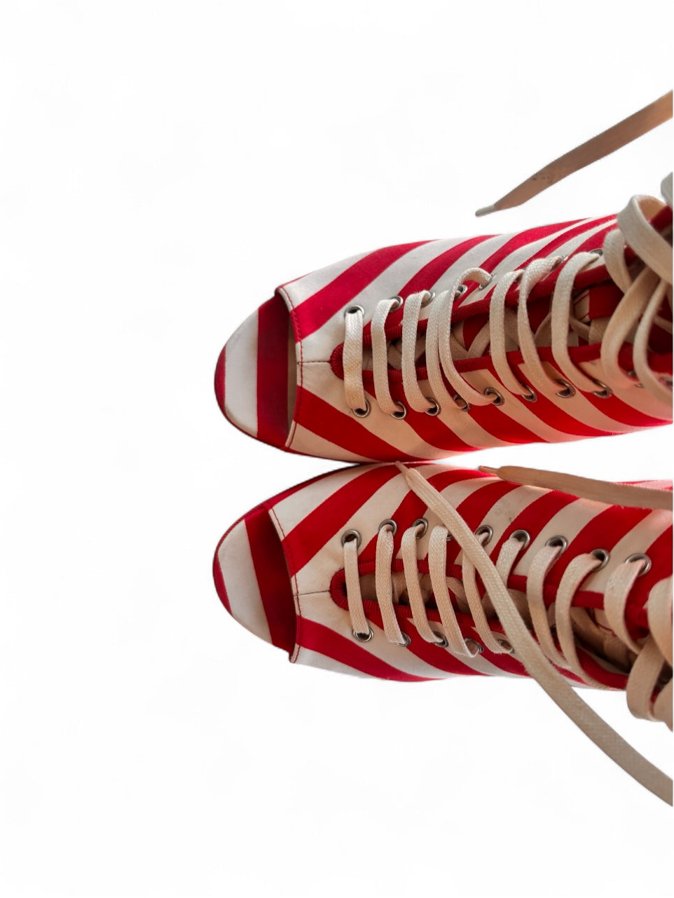 Chanel Cruise Merchant of Venice Wedge Boots Red 37.5