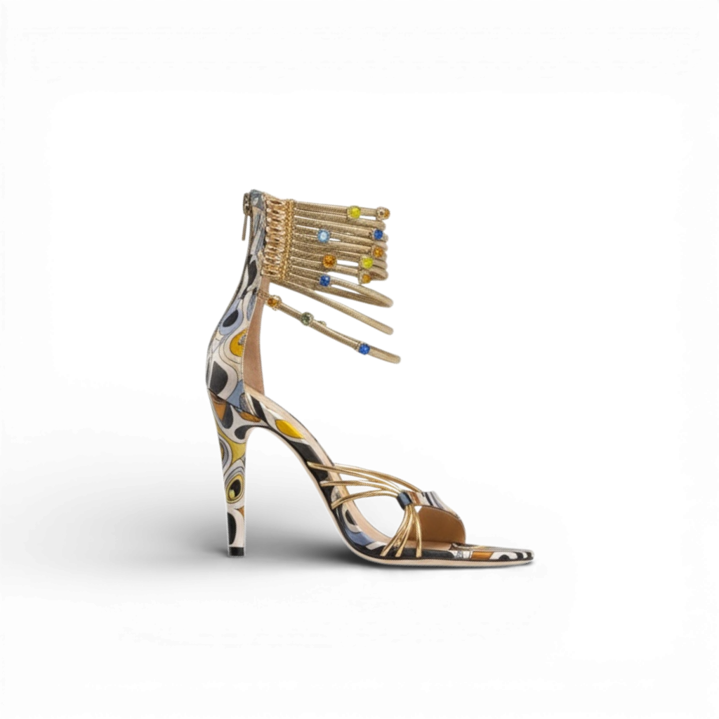 Emilio Pucci Ankle Cuff Heels EU 38