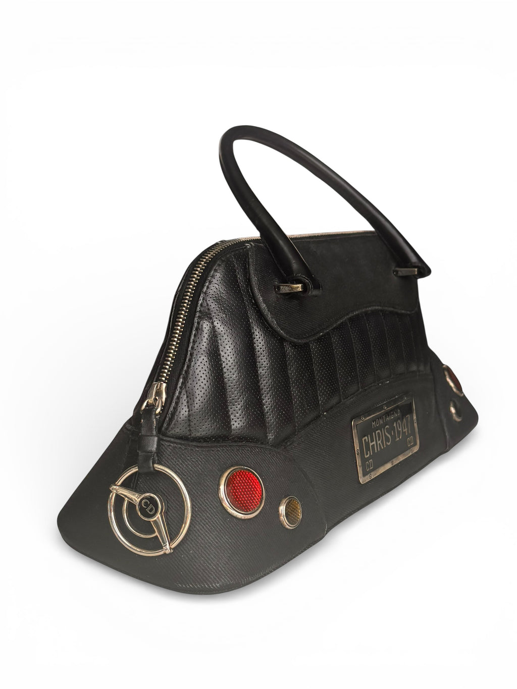 2001 Dior Galliano Cadillac Bowling Bag