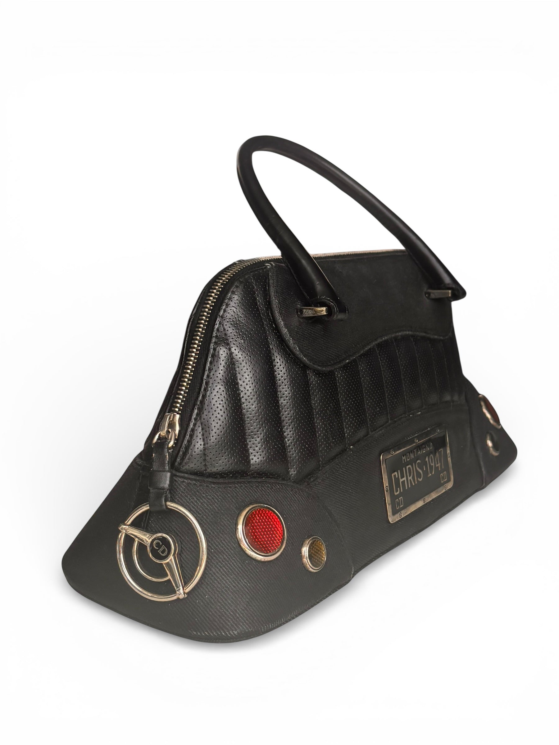 2001 Dior Galliano Cadillac Bowling Bag