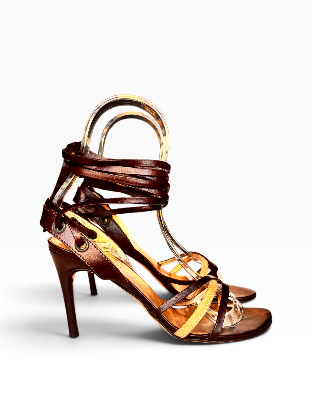 Dolce & Gabbana Western Wrap Heels