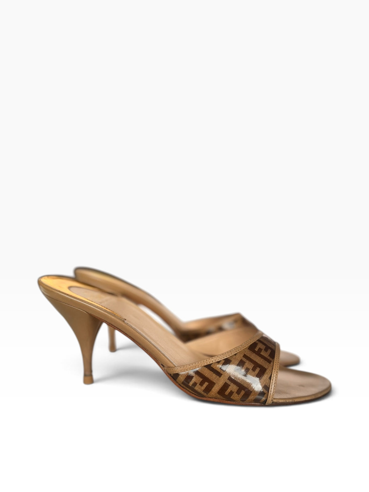 Fendi Monogram Mules