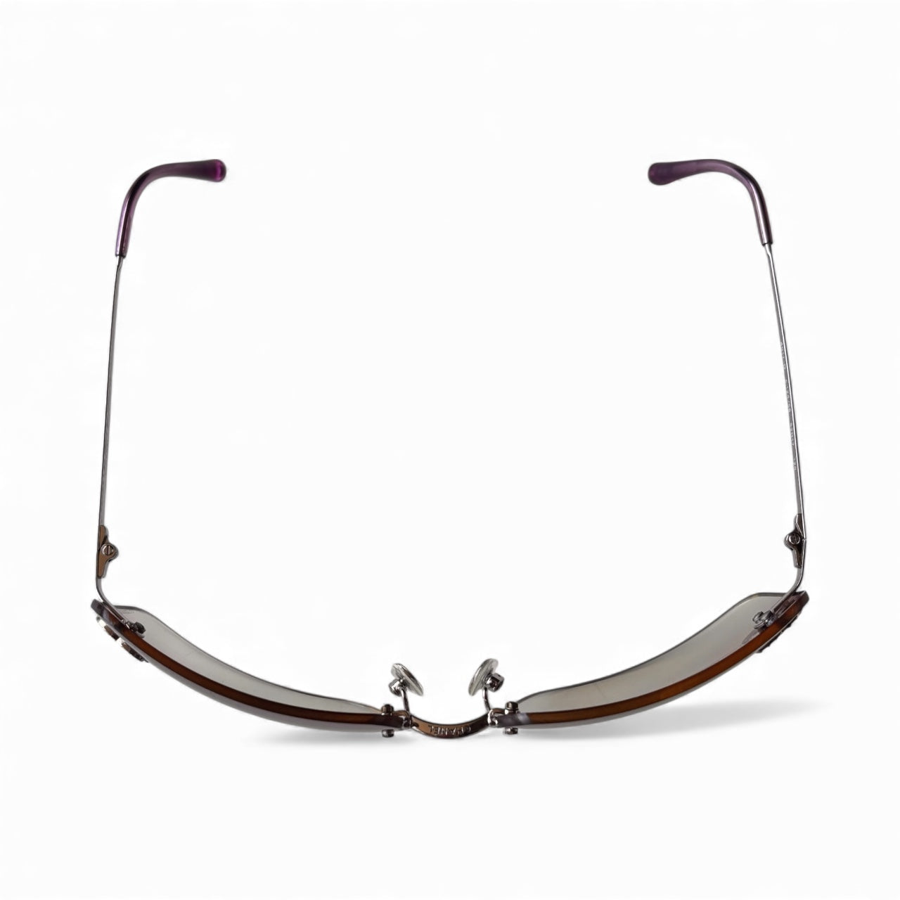 Chanel Pink Ombré Rhinestone Sunglasses