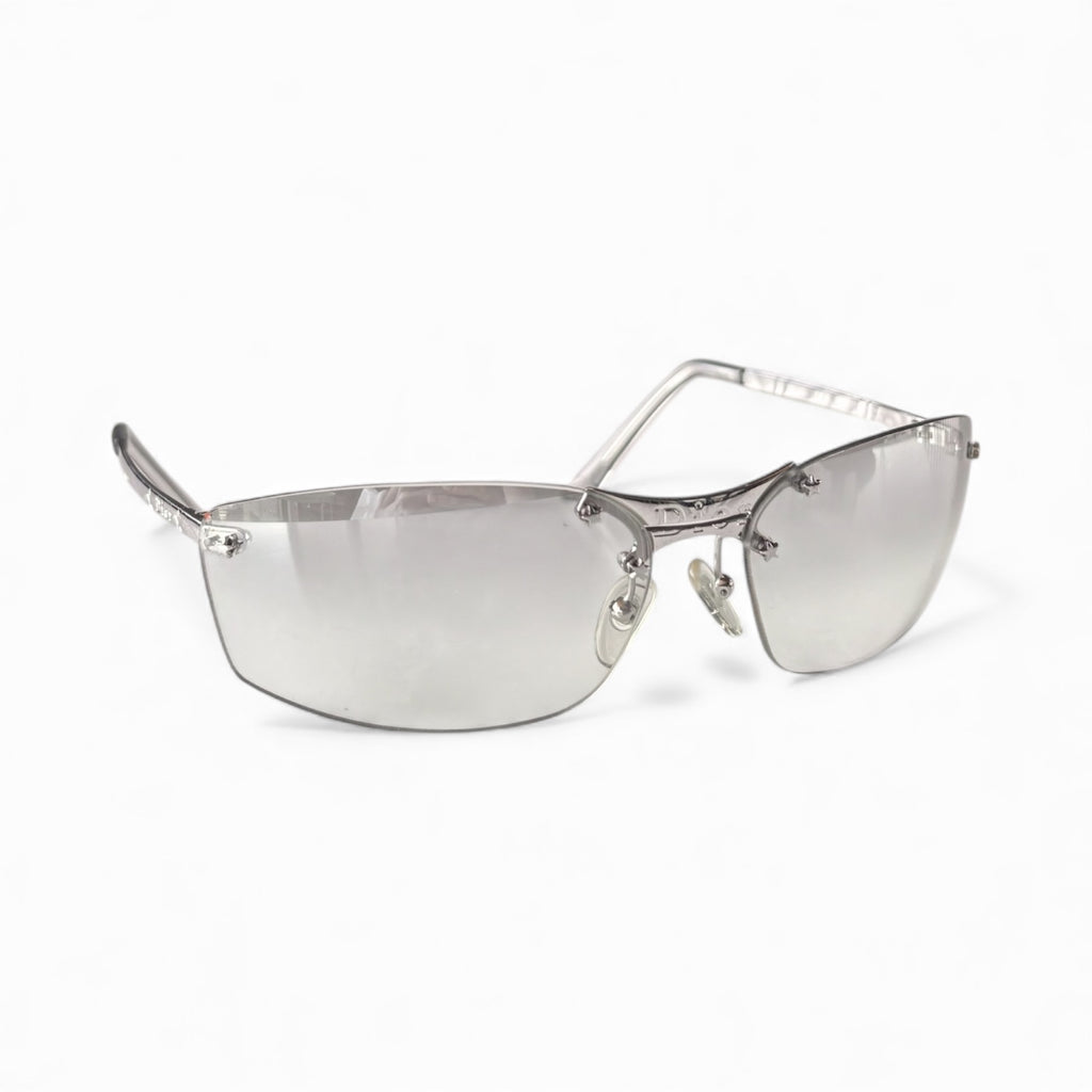 Dior Silver Minipop Sunglasses