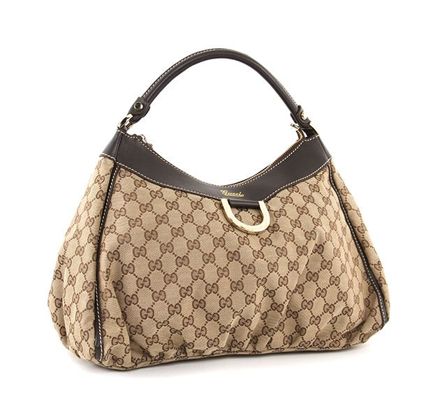 Gucci Abbey D-Ring Brown Shoulder Bag
