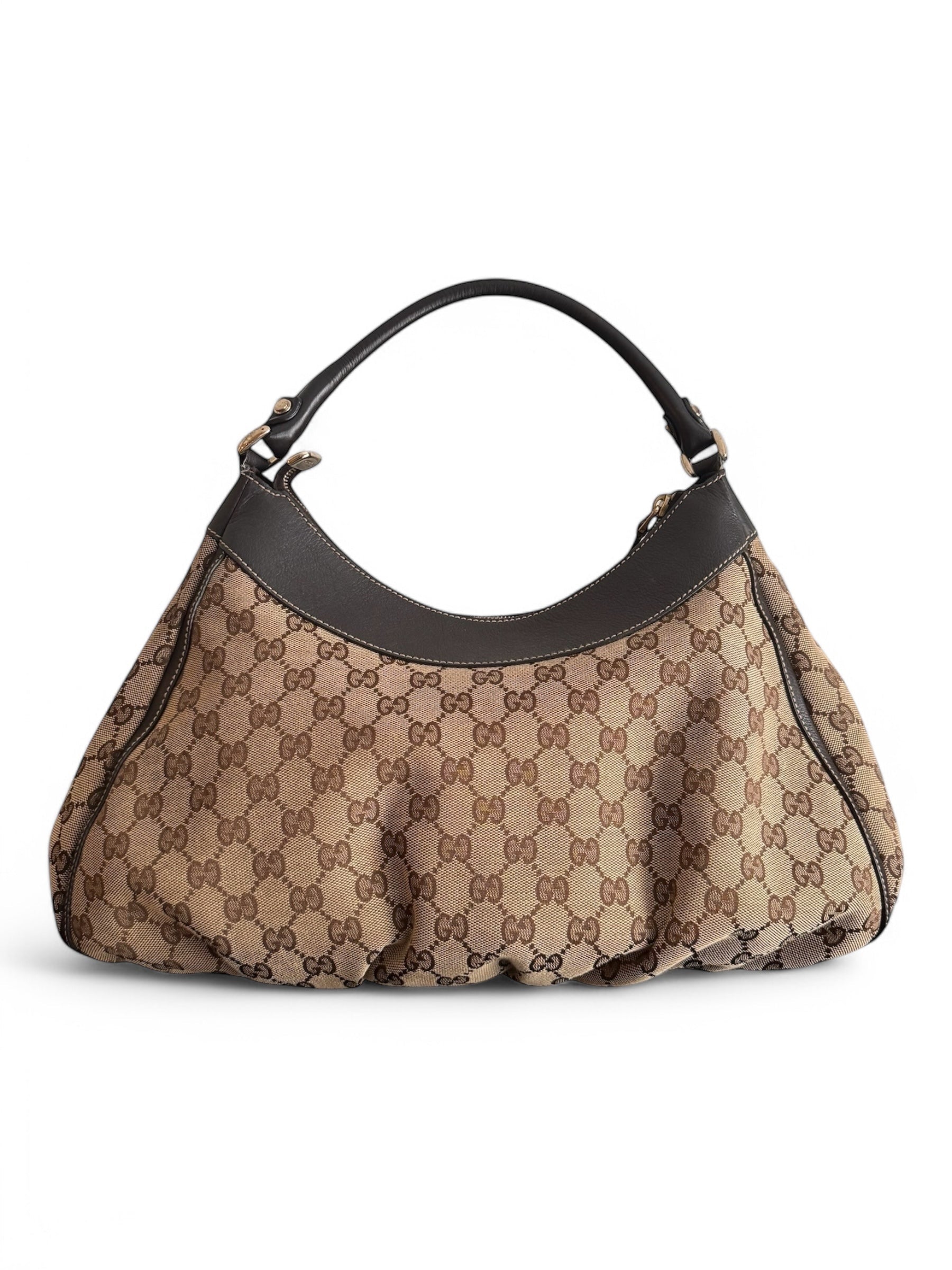 Gucci Abbey D-Ring Brown Shoulder Bag