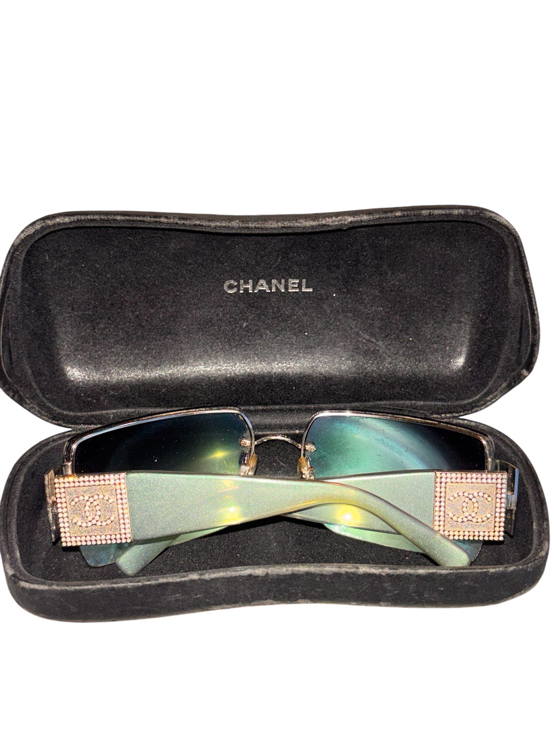 Chanel Iridescent Crystal Sunglasses