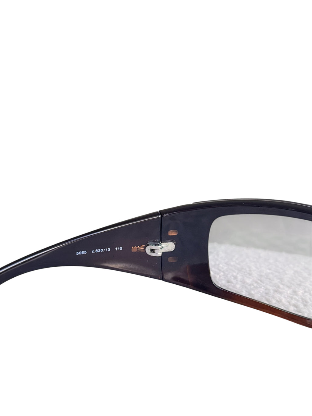 Chanel Shield Brown Gold Sunglasses